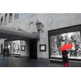 thumbnail image 2 of Bill Carson Photography 14x11 Black Ornate Wood Framed with Double Matting Museum Art Print Titled - Shopping Downtown, 2 of 4