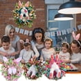 thumbnail image 2 of FYHALE Easter Bunny Butt Wreath for Front Door, Funny Bunny Bottom with Ears Spring Floral Wreath, Festive Easter Door Hanging Decoration for Wall Mantel Indoor Outdoor Decor, 2 of 6