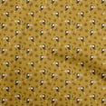 thumbnail image 1 of oneOone Polyester Spandex Dark Mustard Fabric Bird Sewing Material Print Fabric By The Yard 56 Inch Wide, 1 of 5