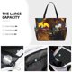 thumbnail image 3 of Disketp Colorful Bull Western Man Bolsa de Playa de Gran Capacidad, Bolso Impermeable y a Prueba de Arena para Mujer, Ideal para Playa, Piscina y Natación, 3 of 7
