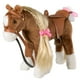 thumbnail image 1 of Peluche HollyHome Pretty con forma de caballo de peluche, 28 cm, color marrón, 1 of 9