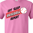 thumbnail image 4 of Inktastic Eat, Sleep, Baseball, Repeat T-Shirt, 4 of 5
