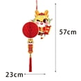 thumbnail image 3 of Colgante de linterna roja china, decoración ligera para festivales de primavera y Año Nuevo Lunar. Estilo B, 3 of 9