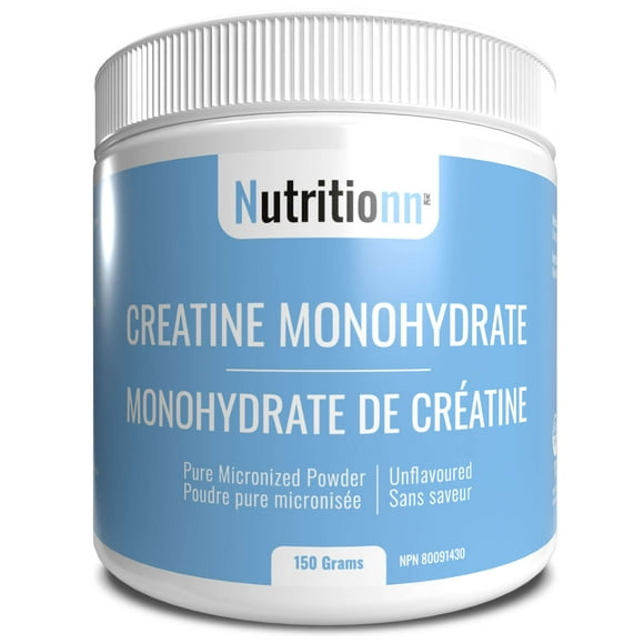 Nutritionn Créatine Monohydrate en Poudre 150 g - Supplément de Renforcement Musculaire