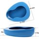 thumbnail image 5 of Bedpan para mujeres mayores, sartenes de cama resistentes para hombres mayores, mujeres, sartenes grandes y gruesas para dispositivos hospitalarios para pacientes postrados en cama (azul), 5 of 5