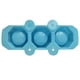 thumbnail image 1 of Bearachild Maceta de hormigón poligonal geométrica redonda de 3 agujeros, molde de jarrón, moldes de cemento de Cactus, molde de maceta de aromaterapia Artesanía Azul Bearachild HA002323-02, 1 of 6
