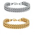 thumbnail image 2 of HOOUN 925 Silver Plated Gold Layer Chunky Arrow Bead Ball Crystal Shinny Bracelet Gift-Gold, 2 of 3