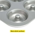 thumbnail image 4 of Tasty Carbon Steel Non-Stick Kitchen Donut Baking Pan, 9 Cup, 4 of 6
