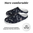 thumbnail image 6 of Lsque Wildflowers And Dragonflies Pattern Womens Comfort Cotton on Scuff With Memory Foam and Anti-skid Sole Slipper-46/47, 6 of 7