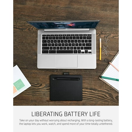 HP - 14" Micro-Edge Chromebook - AMD 3015Ce - 4GB Memory - 32GB eMMC