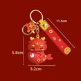 thumbnail image 4 of Tachiuwa 2024 Chinese Dragon New Year Keychain Car Keychains for Handbag Men Backpack D, 4 of 9