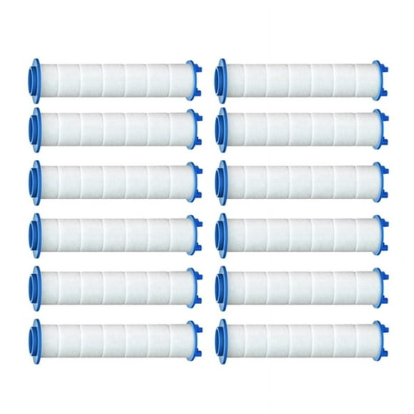 12PCS Replacement Shower Filter for Hard Water - High Output Shower Water Filter to Remove Chlorine and Fluoride Home