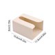 thumbnail image 3 of 1 unidad de soporte de plástico beige para cajas de pañuelos,para montaje en pared,adhesivo sin perforaciones,para cocina,baño,sala de estar y dormitorio. Rkxzt, 3 of 9