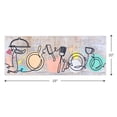 thumbnail image 6 of SussexHome Non Skid Washable Kitchen Runner Rug - 100 % Polyester Kitchen Floor Mat for in Front of Sink - 20 x 59 Inches Heavy Duty Runner Rug for Kitchen Floor, 6 of 7