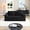 Black, variant on YWEN 82-Inch Foldable Loveseat Boneless Cloud Couch, Modern Compressed Foam Daybed Floor Mattress Sleeper Sofa, 2-in-1 Boneless Convertible Sofa in a Box,No Assembly Required