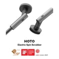 thumbnail image 3 of HOTO Household Cleaning Spin Scrubber with 6 Brush Heads, Long Handle and Waterproof, 3 of 11