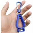 thumbnail image 3 of Clip para guantes TUNC Porta guantes con mosquetón 5 piezas multicolor Azul rojo negro verde naranja 12,5 x 3,2, 3 of 5