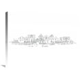 thumbnail image 1 of Global Gallery Avery Tillmon 'Nordic Village I v2' Canvas Wall Art, 1 of 4