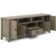 thumbnail image 4 of Solid Wood 72" Wide Transitional TV Media Stand Furniture for Modern Television Stands Fits TVs Up to 80 Inches Tv Wall Cabinet My Lux Decor Round, 4 of 10
