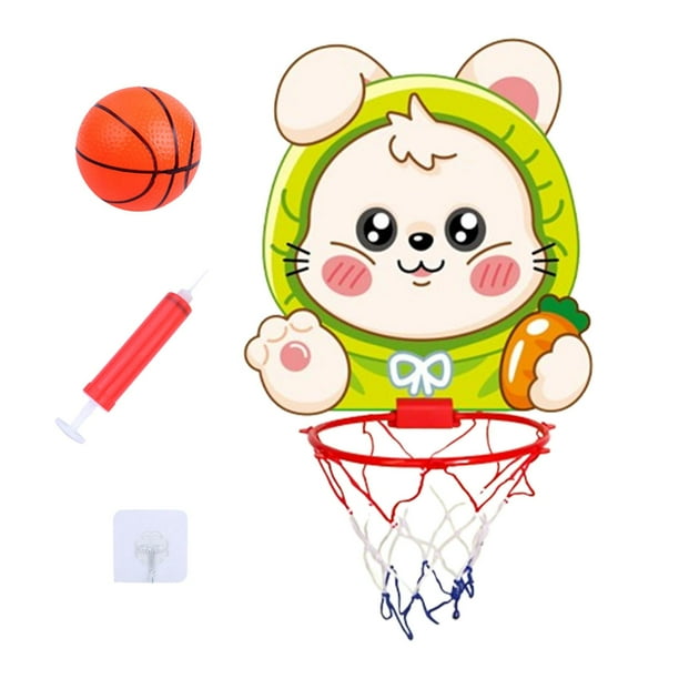 Kits de aro de baloncesto para niños, juego deportivo plegable, juguetes deportivos para niños, juego familiar portátil para interiores, regalos para niños y niñas