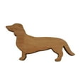 thumbnail image 1 of Inteprter de cena de madera con perro salchicha, bandeja para servir elegante y práctica, buena decoración hecha con madera Almacenamiento y organización del hogar marrón, 1 of 6