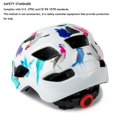 thumbnail image 4 of Blue Unisex Children Skating Skateboard Helmet With Brim, 4 of 5