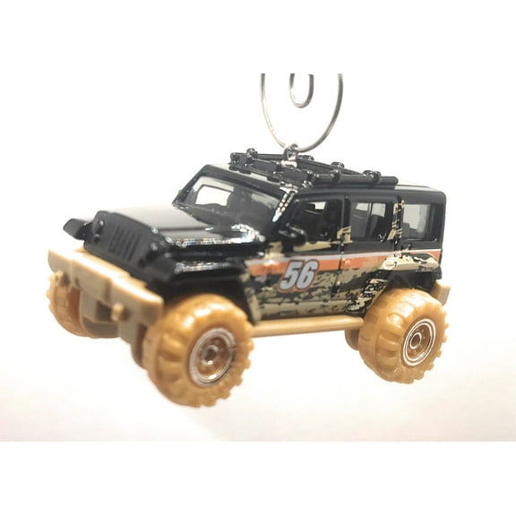 Christmas Ornament for Jeep Wrangler Black