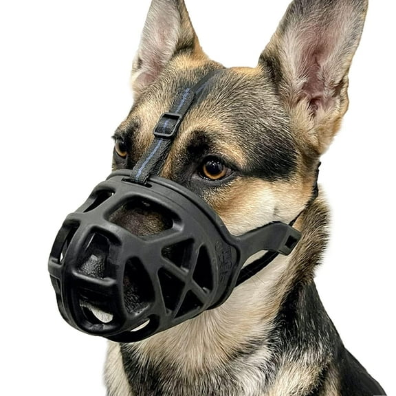 1PC Dog Muzzle, Basket Muzzle for Biting, Chewing and Scavenging, Perfect for Grooming and Training Large Aggressive Reactive Dogs