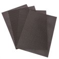 thumbnail image 1 of Juego de 4 Uds. De manteles individuales aislantes de PVC, manteles individuales de PVC para comedor, manteles de mesa occidentales calientes (marrón claro), 1 of 1