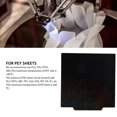 thumbnail image 4 of PEI PEY Sheet for KP3S, Steel Build Plate Textured Platform, 180 X 180mm Double Sided Smoothly Reusable Colorful Sheet for 3D Printer, 4 of 8