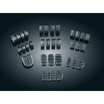 Kuryakyn 8081 Motorcycle Footpeg Components: Replacement Rubber Pads for IS