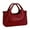 Red, variant on Mostdary Women Satchels Genuine Leather Top Handle Handbags Large Work Tote Shoulder Bags Crossbody Purses Brown