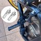 thumbnail image 5 of sweethay Reposapiés para motocicleta, 2 uds., reposapiés, Pedal de motocicleta, repuesto de pieza de estribo, suministros de reparación, repuesto para Accesorios para motos Plata sweethay VI016707-02B, 5 of 6