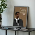 thumbnail image 3 of LOLUIS Inspirational Quotes Wall Art, Iconic Black Leaders Art Print Decor Gifts for Home Office Classroom, Men Leader Poster (Unframed 11"x17"), 3 of 5