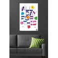 thumbnail image 4 of Nintendo The Super Mario Galaxy Movie (2026) - Lumas All Day Wall Poster, 22.375" x 34", 4 of 4