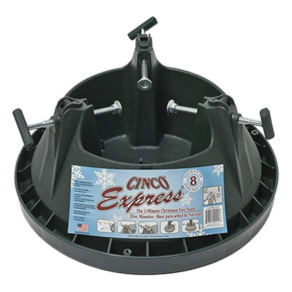 Christmas Tree Stand 8ft - Small Up Tree Stand with Push-Pull Locking System - Quick Setup, 6' Diameter, 1.25 Gallon Reservoir - Spill Guard & 10 Year Warranty