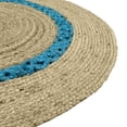 thumbnail image 4 of Oussum Hand Woven Natural Jute Area Rug Round Indoor Home Décor Area Runner Online, 4 of 6