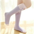 thumbnail image 4 of Esaierr 3 Pairs Toddler Kids Cartoon Knee High Socks for Girls Spring Fall Stacked Half-Calf Socks Cute High High Socks Non-slip Sock, 4 of 9