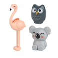 thumbnail image 1 of Serie de animales del zoológico, juego de bloques de construcción de gran tamaño, accesorios para ensamblar, pájaros lindos, bestias, elefantes, tigres, ladrillos, juguetes educativos para niños, 1 of 5
