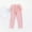 Pink, variant on Leggings With Skirt For Girls Footless Sequined Tulle Skirt Pants for Kids Size 2T-10, White