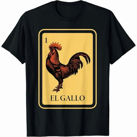 Rooster Graphic Comfortable Casual Tee T Shirt Top Letter Vintage Short Sleeve Crew Neck Black S-5XL