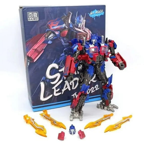 DMH Transformation Toys Optimus SS44 BAIWEI TW1022 Action Figure OP Commander Deformation Robot Anime Alloy Car Metallic Model Gift