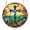 Cross, variant on Acrylic Suncatcher Puzzle, Colorful Starry Moon Cat Stained Glass Window Hanging Panel, 8 Inch Home Decor, Ideal Mother's Day & Birthday Gifts for Mom, Grandma, Women & Wife