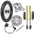 thumbnail image 2 of 19" Front Wheel Front Forks Triple Tree Brake Assembly For 125cc 150cc Pit Bike, 2 of 5