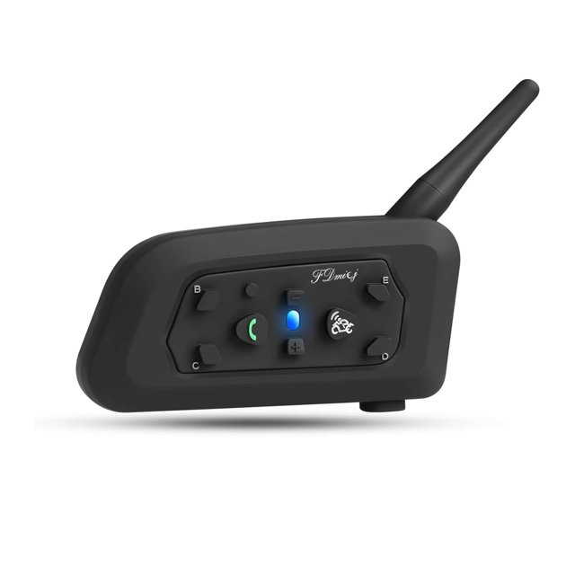 Casco de moto Bluetooth Intercom FDMiEJ V6 Bluetooth 5.1