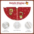 thumbnail image 5 of Kll Avocado Christmas Christmas Tree Skirt 36",Party Decorations Farmhouse For Christmas Decorations Holiday Party, 5 of 8
