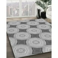 thumbnail image 3 of Ahgly Company Machine Washable Indoor Square Transitional Platinum Gray Area Rugs, 6' Square, 3 of 7