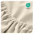 thumbnail image 5 of 2-Pack Fitted Bottom Sheets King - Premium 1800 Ultra-Soft Wrinkle Resistant Microfiber - Deep Pocket (King, Sand), 5 of 8