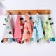 thumbnail image 3 of Baby Tags Security Blankets - Baby Soothing Plush Blanket With Colorful Tags, 10"X10" Square Sensory Toys-Pink, 3 of 4
