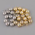 thumbnail image 3 of Joyería chapada en oro perfecl 10 piezas Abalorios collares 4 mm de diámetro, 3 of 8